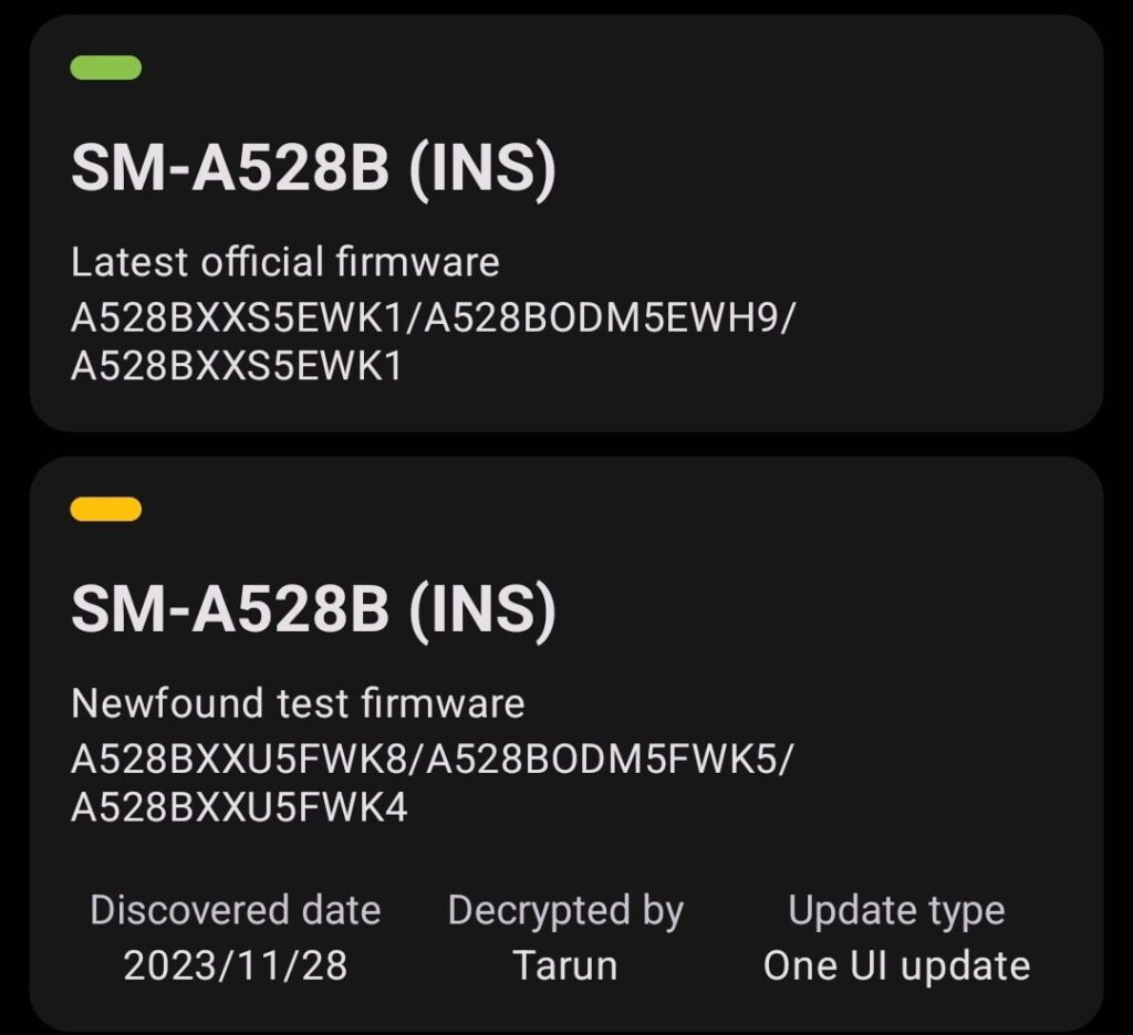 Galaxy a52s 5g One UI 6 update