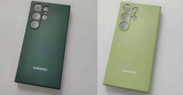 Galaxy s24 ultra back cover image leaks online