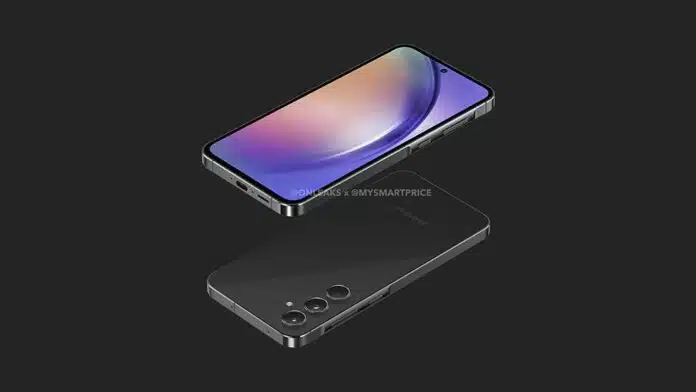 Galaxy a55 5g renders