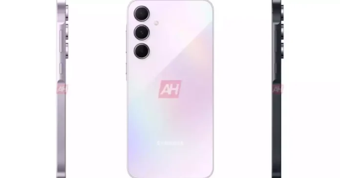 Galaxy a55 5g image renders